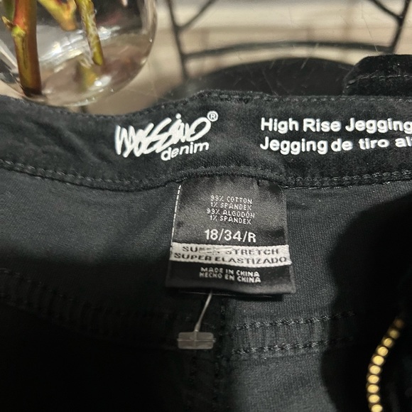 Mossimo black high rise Jegging - Picture 2 of 3